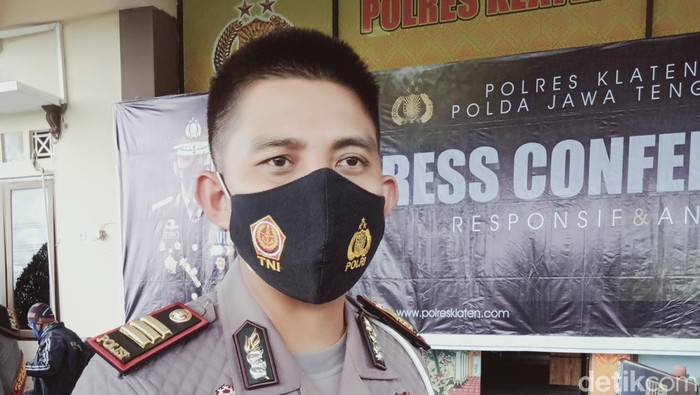 Kasat lantas polres Klaten AKP M Fadlan, Jumat (24/12/2021).