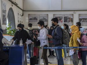 Hari Ini Ada 3.800 Orang Mudik dari Stasiun Pasar Senen