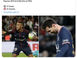 Meme Lionel Messi Melempem di Liga Prancis