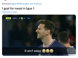 Meme Lionel Messi Melempem di Liga Prancis