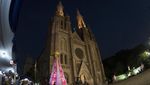 Suasana Misa Malam Natal di Gereja Katedral Jakarta