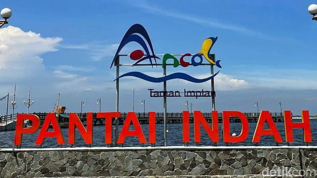 Ilustrasi Pantai Ancol Dufan