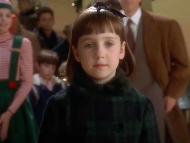 4. MatildaMatilda menjadi salah satu film favorit bertemakan Natal. Film komedi fantasi yang disutradarai Danny DeVito tersebut dibintangi Mara Wilson.Foto: Internet