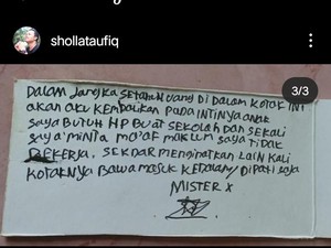 Polisi Cari Pencuri Kotak Amal yang Tinggalkan Surat Berisi Pesan Haru