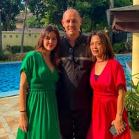 Rebecca Tamara adalah seorang pesinetron blasteran. Ibunya asli Indonesia, sementara ayahnya adalah orang Jerman. Dan inilah potret keluarga Tamara.Foto: dok. Instagram/@rebeccatamara