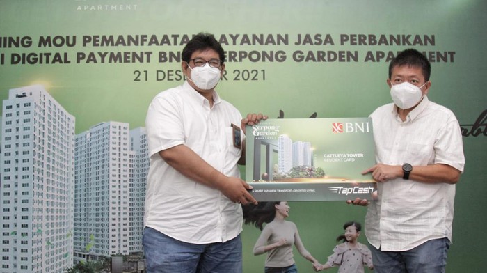 Upaya BNI Menyiapkan Layanan Pembiayaan Apartement untuk Milenial BNI dan PT Hutama Anugrah Propertindo (HAP) menjalin Memorandum of Understanding (MoU) terkait penyediaan layanan pembiayaan untuk Serpong Grand Apartment.