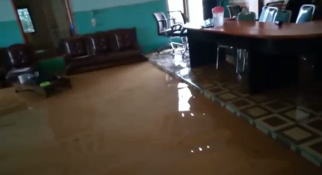 Banjir di Jambi, 25 Desember 2021. (Ferdi Al Munanda/detikcom)