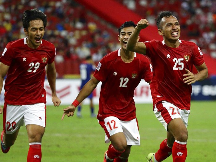 Indonesia ke final Piala AFF 2020. Skuad Garuda melaju usai mengalahkan tuan rumah Singapura dengan skor 4-2 di semifinal leg kedua.