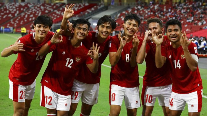 Indonesia ke final Piala AFF 2020. Skuad Garuda melaju usai mengalahkan tuan rumah Singapura dengan skor 4-2 di semifinal leg kedua.