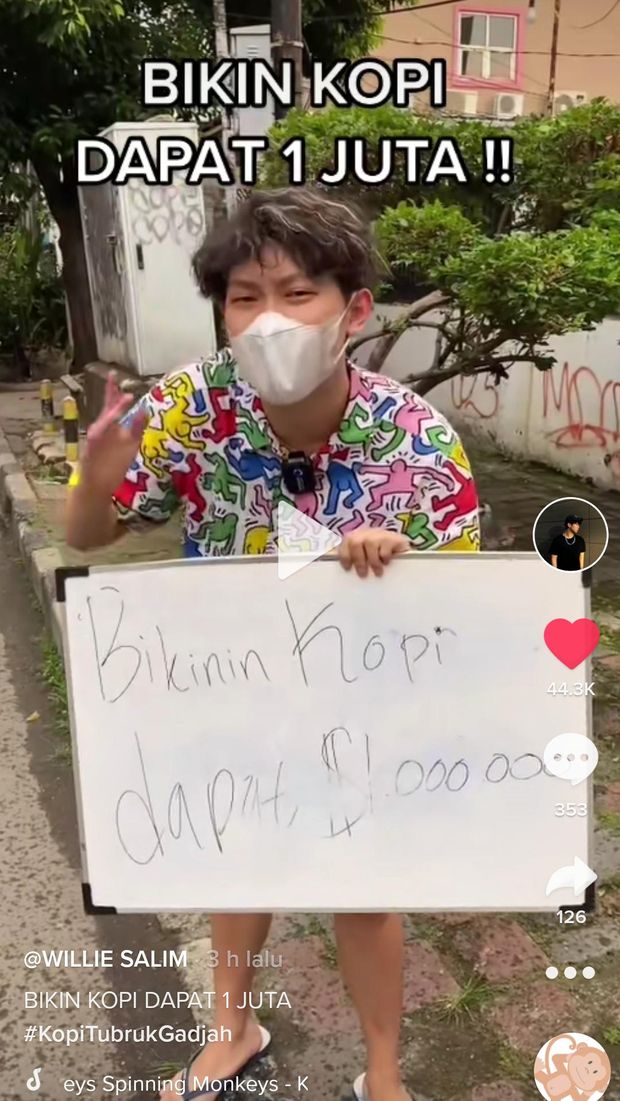 Sopir Bajaj hingga Driver Ojol Menang Challenge Makan dari Crazy Rich TikTok