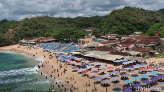 Viral Wisatawan Pantai Drini Mengeluh, Digetok Bayar Sewa Tikar Rp 50 Ribu