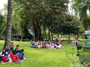 Natal Kali Ini, Ragunan Buka! Pengunjung Ramai Berdatangan