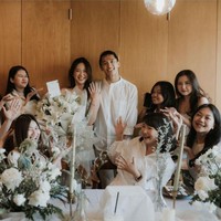 Jonatan Christie dan Shanju atau yang bernama lengkap Shania Junianatha sudah lama dikabarkan menjalin asmara. Mereka mengungkap tengah berpacaran saat hari Natal beberapa tahun lalu. Foto: Instagram