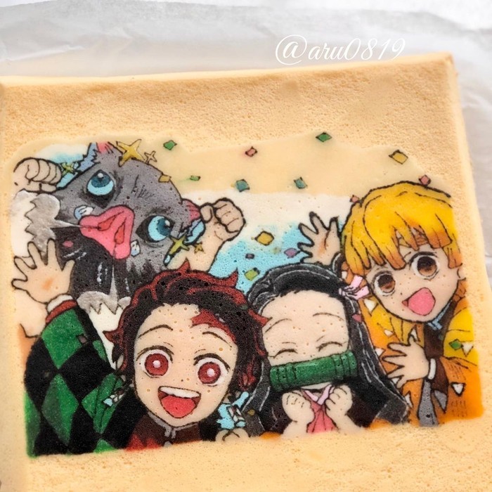 Kawaii! Baker Jepang Ini Bikin Bolu Gulung Bergambar Komik