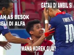 Indonesia 4-2 Singapura: Asnawi Bilang Apa ke Faris Ramli?