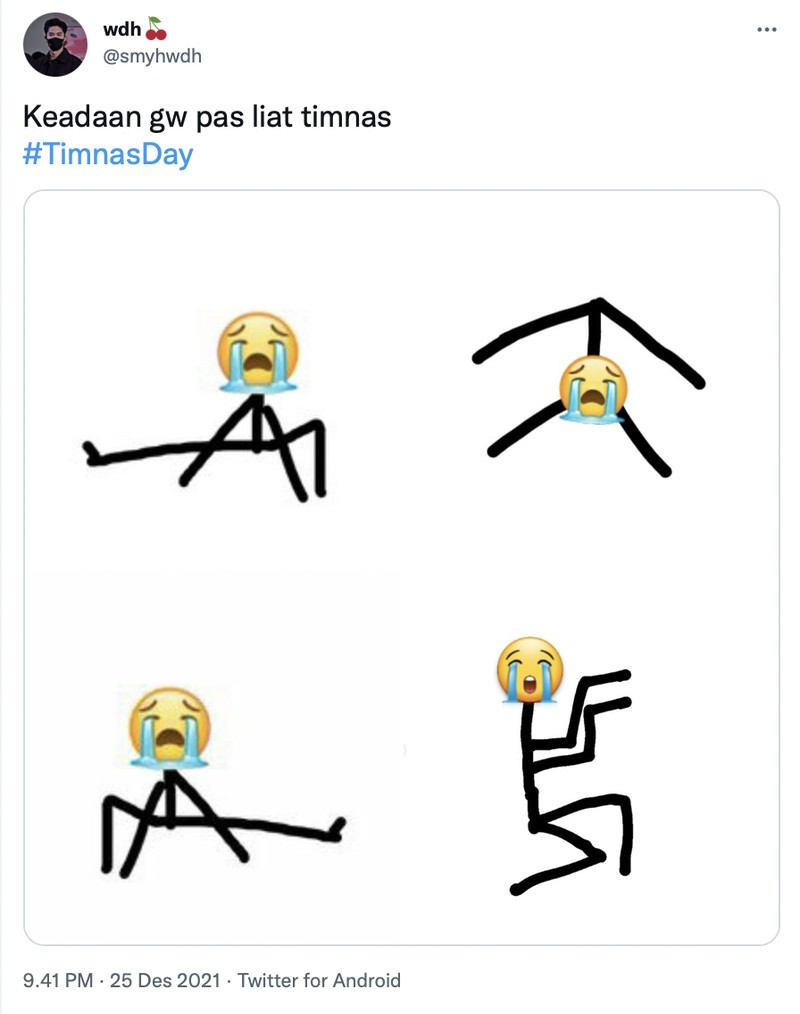 Meme Indonesia vs Singapura di Piala AFF 2020