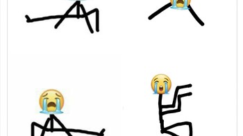 Gambaran netizen saat nonton Timnas tadi malam. Foto: Twitter