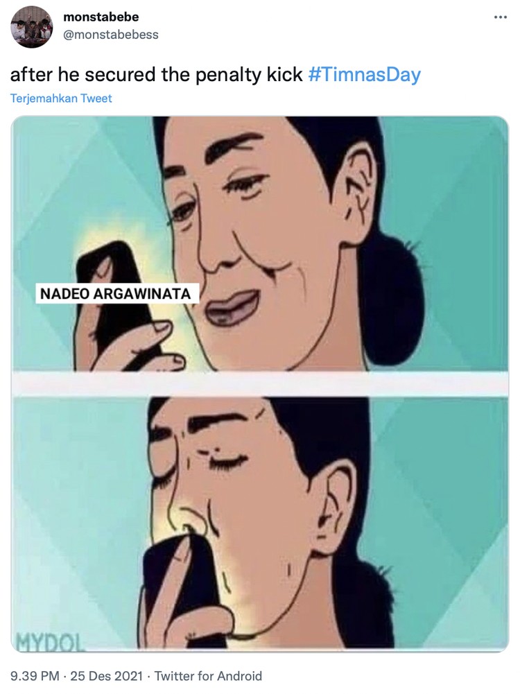 Meme Meme Indonesia vs Singapura di Piala AFF 2020