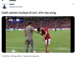 Momen Indonesia vs Singapura Bikin Netizen Senam Jantung