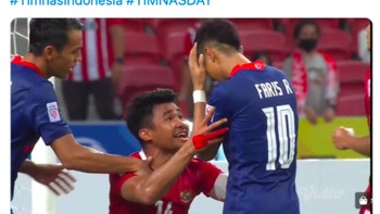 Katanya di momen ini Asnawi dighibahin sama tim Singapura. Foto: Twitter