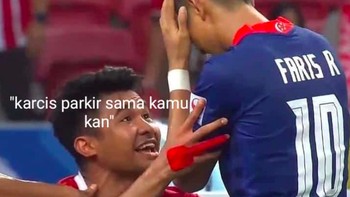 Nah, kan. Lupa karcis parkirnya di mana. Foto: Twitter