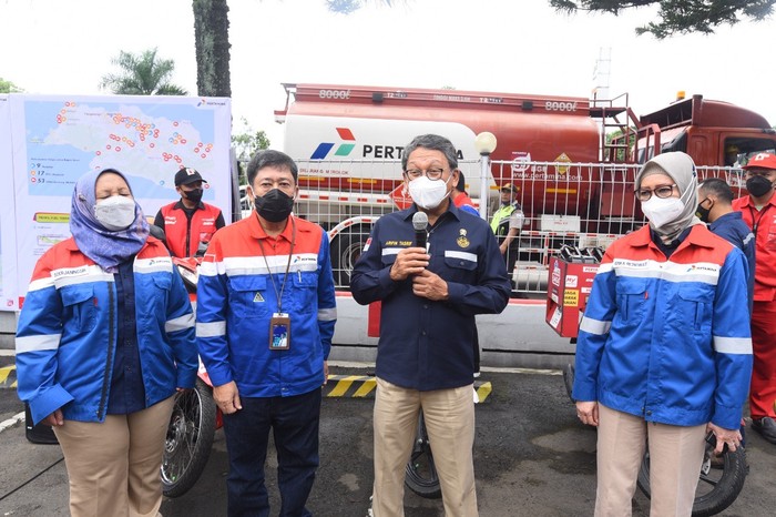 Menteri ESDM Kunjungi Fuel Terminal Padalarang