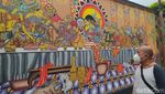 Mural Kisah Alkitab Mejang di Muntilan Magelang