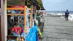 Pantai Glagah Kulon Progo Lengang saat Libur Natal
