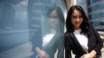 Pose-pose Diana Wardhani, Jebolan Aneka Yess dari Bekasi