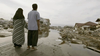Potret Pilu Mengenang Tsunami Aceh 17 Tahun Lalu
