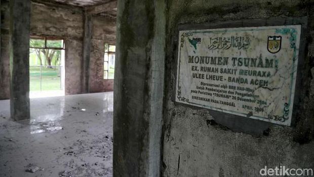 Refleksi Tsunami di Museum Tsunami Aceh (Pradita Utama/detikcom)