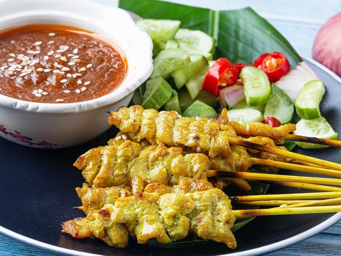 Resep Sate Ayam Bumbu Kunyit Resep Sate Ayam Bumbu Kunyit