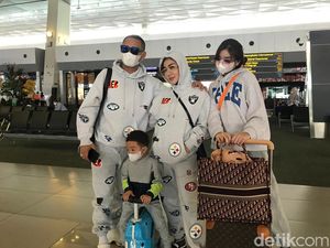 Bella Shofie Boyong Keluarga Liburan Tahun Baru ke Amerika