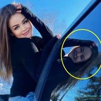 Niatnya agar terlihat lebih cantik maka sang pemilik foto pun mengedit wajahnya. Tapi karena editannya kurang mulus, wajah aslinya pun masih bisa terlihat jelas di bayangan yang ada di kaca mobilnya. Foto: reddit.com