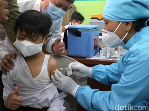 Disdik DKI: 560 Ribu Anak Sekolah Usia 6-11 Tahun di Jakarta Sudah Divaksin