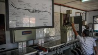 Stasiun yang berada di Kabupaten Bandung ini berada di ketinggian 848 meter di atas permukaan laut.  