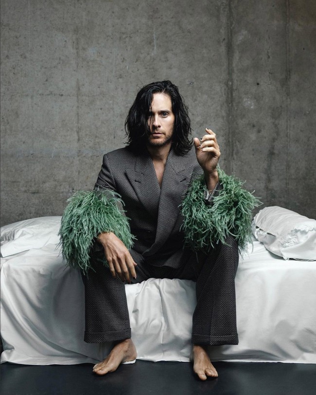 Latihan otot perut dan diet ketat menjadi rahasia tubuh awet muda jared Leto. Foto: Instagram/@jaredleto