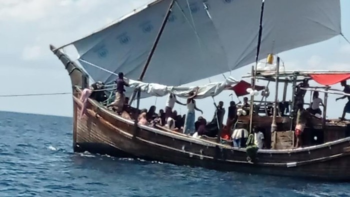Kapal angkut pengungsi Rohingya di Aceh (dok. Istimewa)