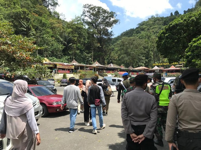 Kawasan Wisata Kaliurang, Sleman saat momen libur Natal