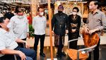 Momen Jokowi Kunjungi Pameran IKM Bali Bangkit