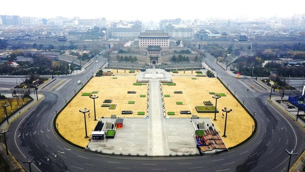 Lockdown Ketat Bikin Kota Xian, China Sepi Banget