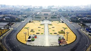 Lockdown Ketat Bikin Kota Xian, China Sepi Banget