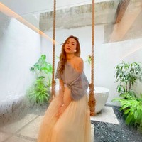 Inilah potret cantik Shanju yang tak hanya pandai menyanyi, namun juga menari hingga akting. Foto: dok. Instagram/@shanju