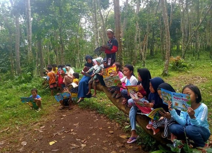 TK Pariwisata dan sekolah alam di Tetebatu