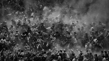 Pemenang utama Alan Schroeder dari Belgia yang menampilkan tradisi Alaman Ulak di desa Uzgen, wilayah Osh, Kyrgyzstan. Foto: Viewsonic ColorPro Awards