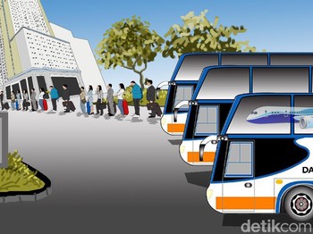 Ketika Bandara Soeta Menjelma Jadi Pasar Malam