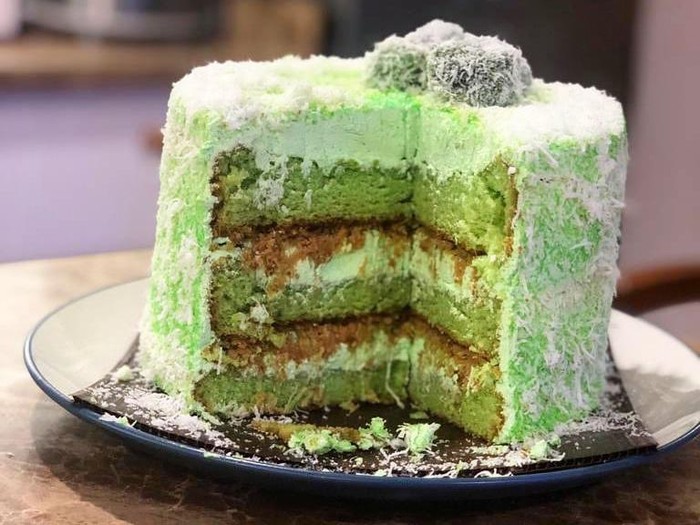 Ilustrasi Klepon Cake