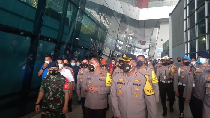 Kapolda Metro Jaya Irjen Fadil Imran cek Bandara Soetta
