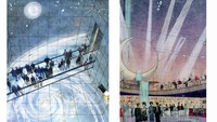 Selain itu, ada pula planetarium hingga teater dengan 2.500 kursi. (Moon World Resorts)