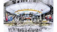 Ada juga shuttle cepat menuju lunar colony dimana sensasi berada di bulan itu bisa didapat. Proyek ini juga dibawah rencana NASA, ESA dan lainnya. Pengalaman ini bisa didapatkan tamu dengan harga £361 atau sekitar Rp 7,1 juta! (Moon World Resorts)
